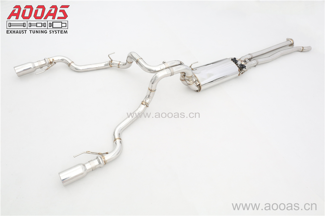 Ford F150 Raptor 3.5T All SS304 / Front Pipe +Valvetronic Catback System